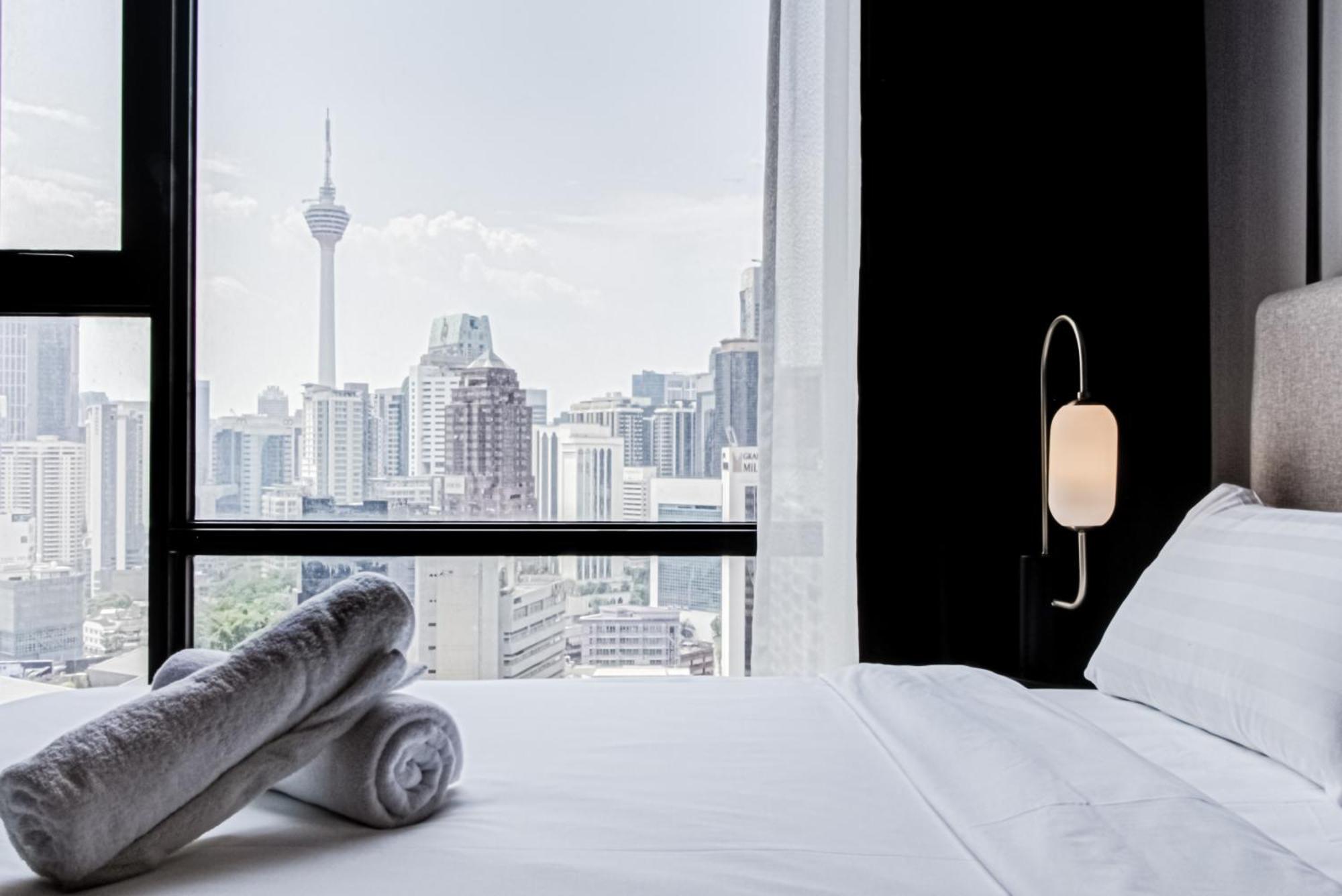 Axon Residence At Pavilion Klcc Kl Tower View By Kimiro クアラルンプール エクステリア 写真