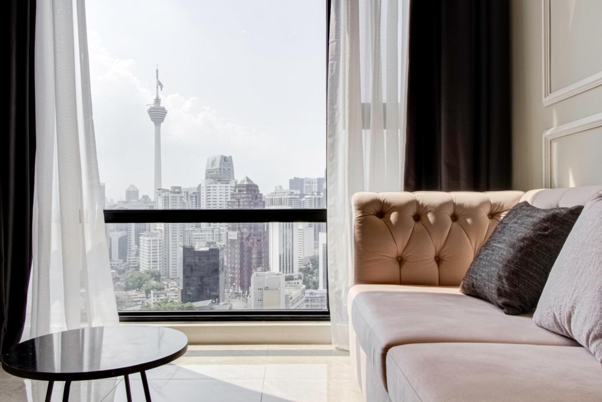 Axon Residence At Pavilion Klcc Kl Tower View By Kimiro クアラルンプール エクステリア 写真